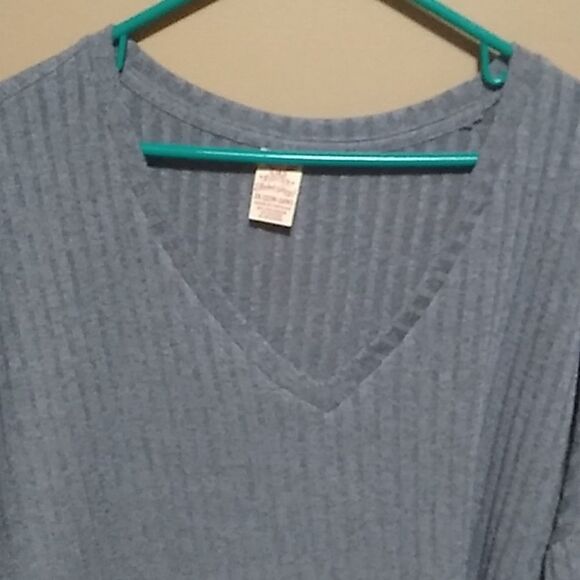 🤠Like New Faded Glory Short Sleeve V Neck Sweater SZ 3X - Picture 2 of 4